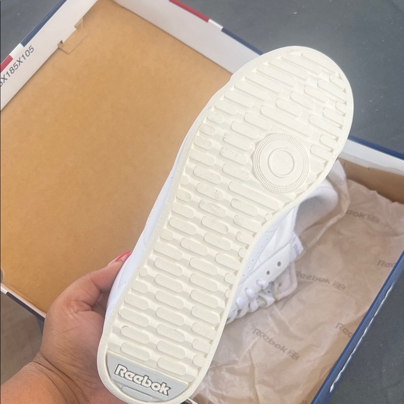 Reebok Woman’s Classic White Sneakers - Picture 3 of 4